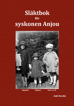 Omslag till Släktbok för syskonen Anjou